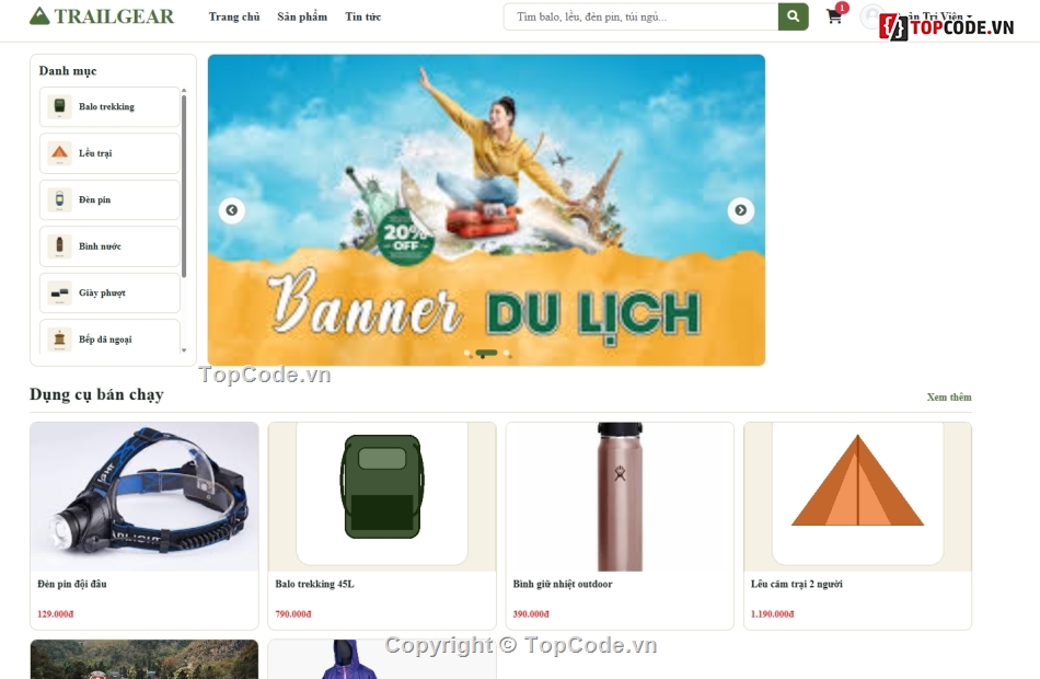web bán dụng cụ,bán web,code bán hàng